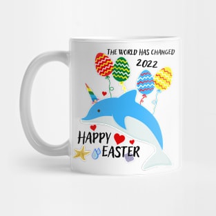 Happy Easter 2022 Delphine Unicorn Mug